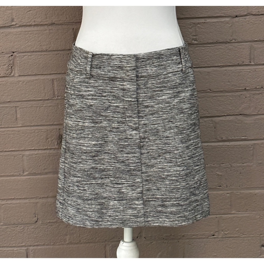 LOFT  NWOT brindle sweatshirt skirt 8